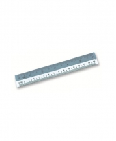 Straight Plastic Ruler 6" Inch/ 12cm